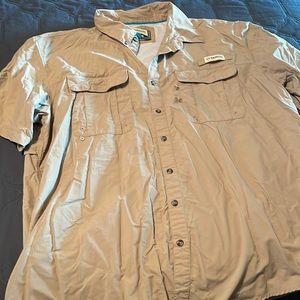 Tan light weight shirt